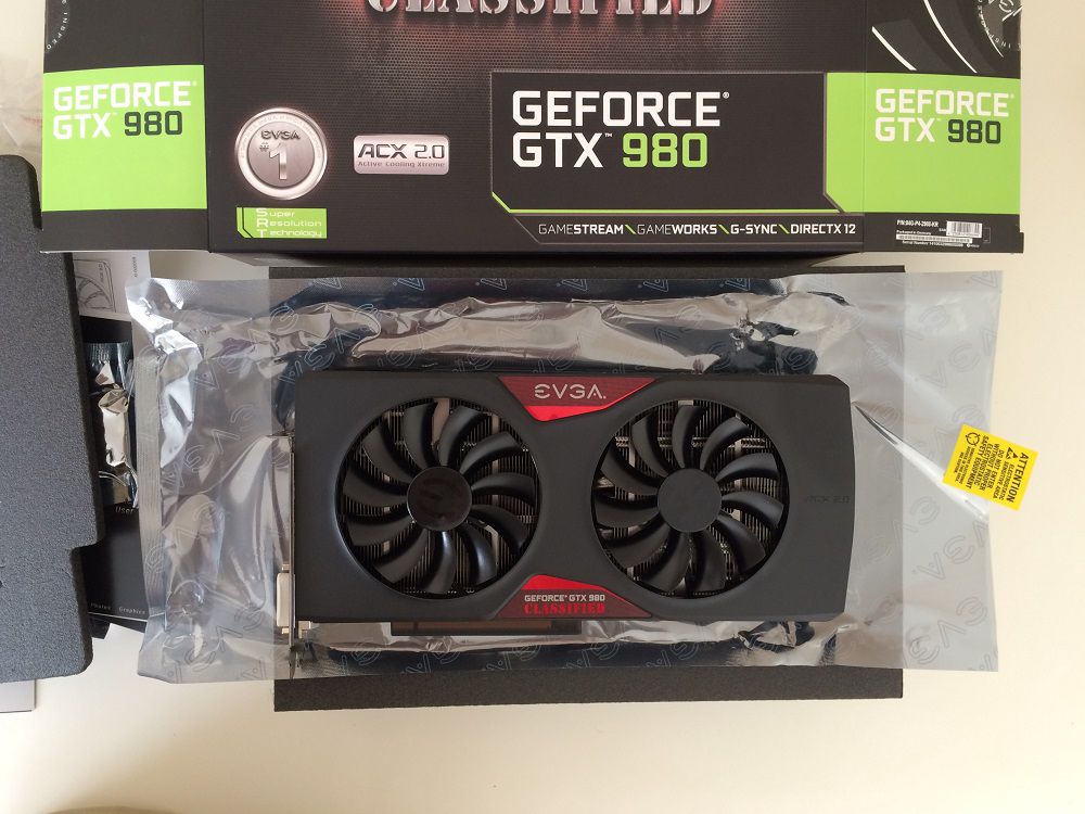 Evga Gtx 980 Classified Acx 2.0 EVGA GTX 980 Classified ACX 2.0