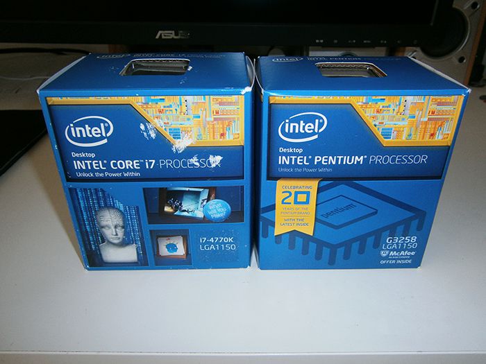 I7 4770k + Pentium G3258 Deux bombinettes sélectionnées par Wiz!