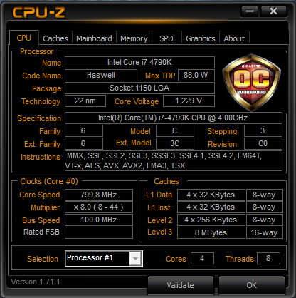 Test Cpuz 