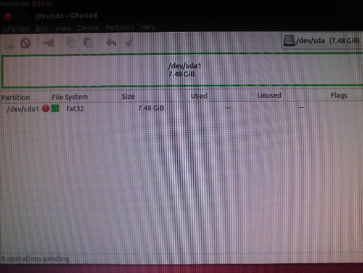 Autre Image Gparted Avec Une Autre Cl� Usb 