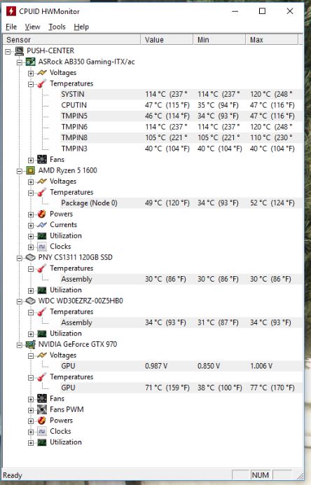 Gta5 Temp Tempratures du PC sur GTA5
