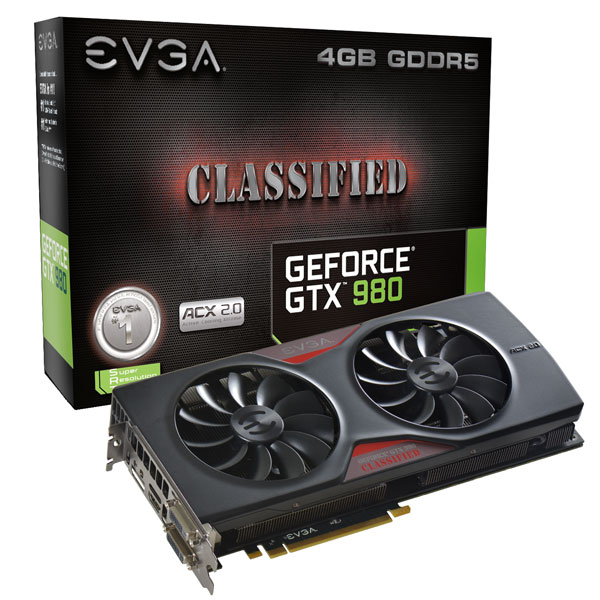 Evga Gtx 980 Classified Acx 2.0 EVGA GTX 980 Classified ACX 2.0