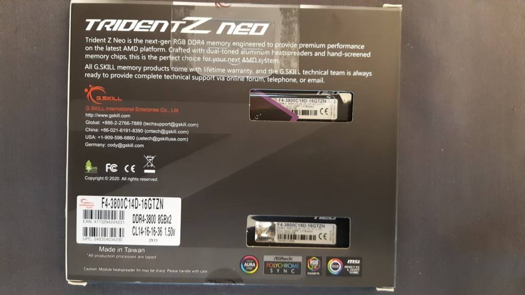 Trident Z Neo 3800 Cl14 