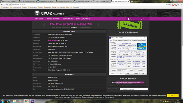 Validation Cpu-z 