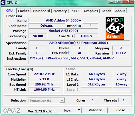 Athlon 64 3500+ 