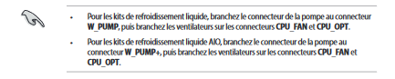 Recommandation Watercooling 