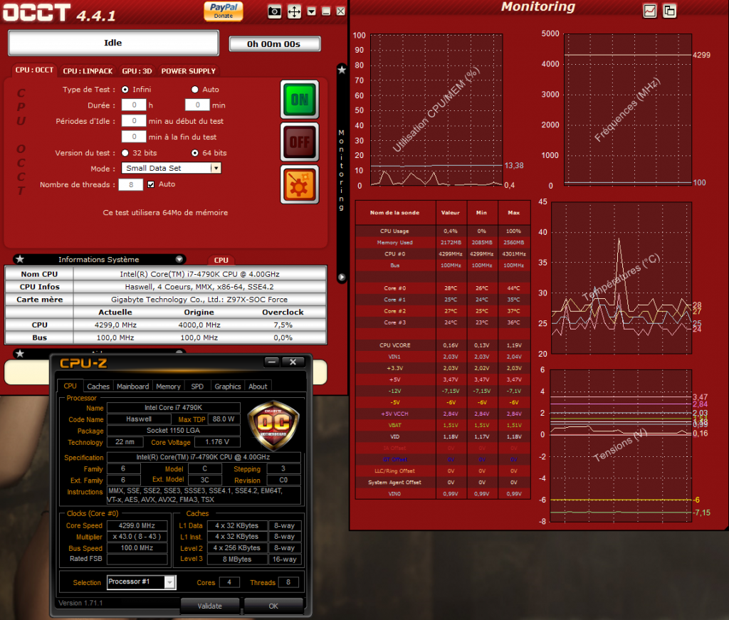 Fond �cran 4.3 Ghz 