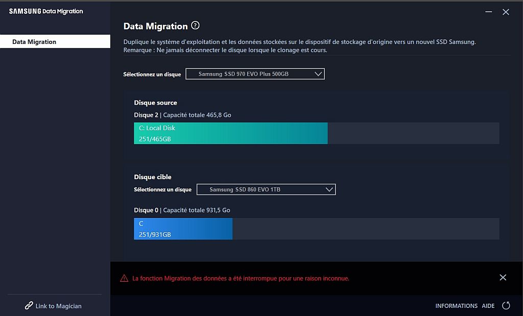 Migration Failed #2 Xts 