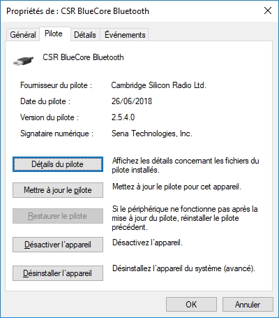 Cle Bluetooth 