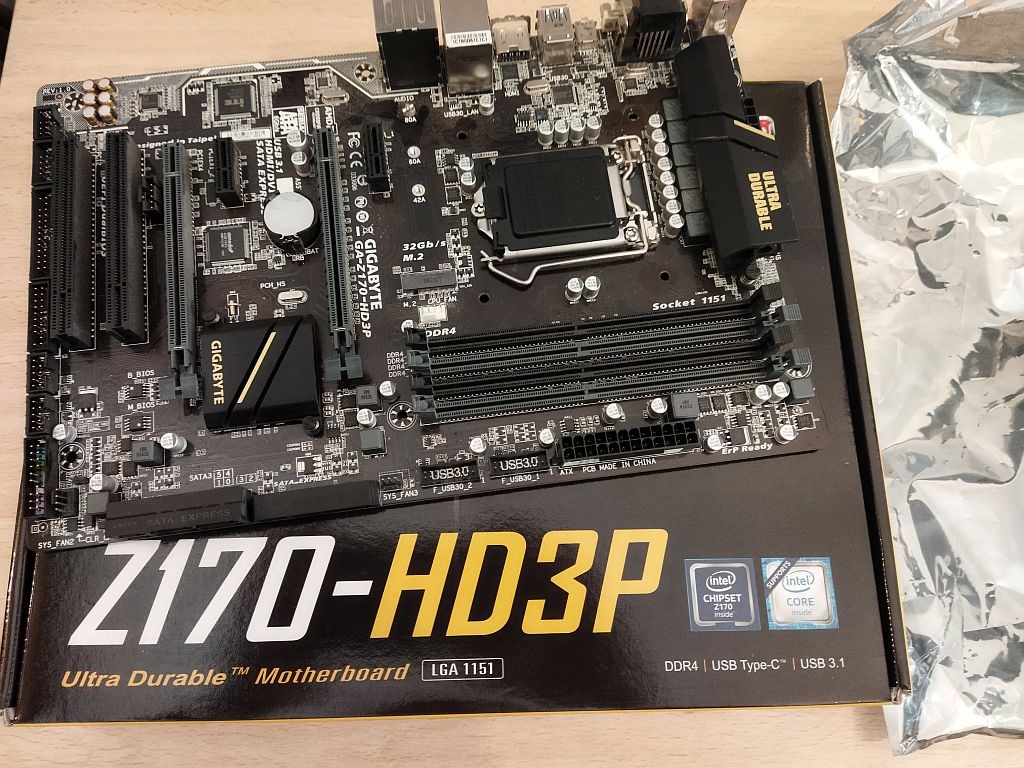 Gigabyte Z170-hd3p S 