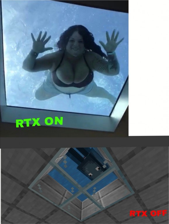 #minecraft #rtxon Je tente ma chance avec mon humours pas dr�le