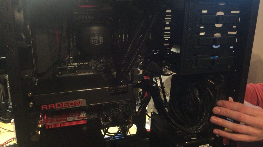 Config + Cg Installation Fury X