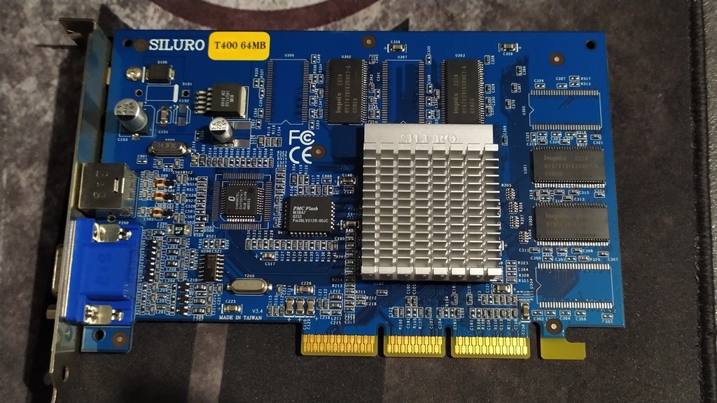 Abit Siluro T400 64mb Nvidia GeForce MX400