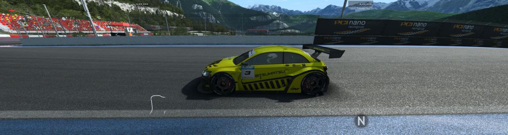 Raceroom Racing Experience Capture d'�cran (screenshot) RRRE 3840x1024 ;)