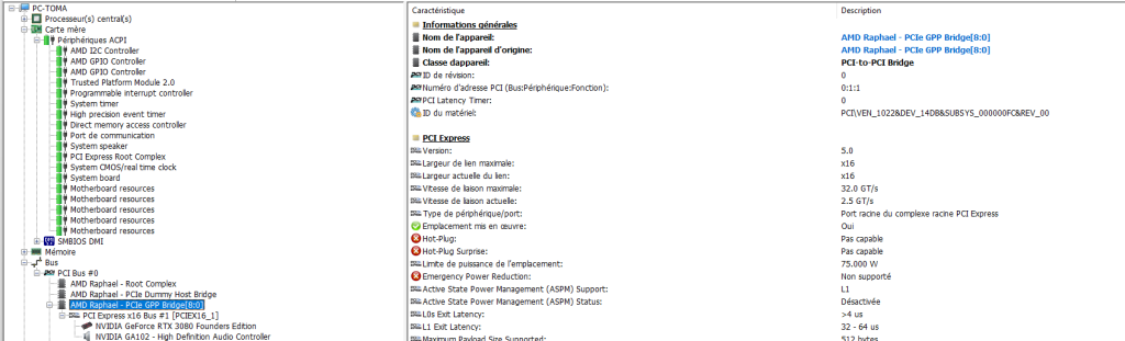 Apres Flash Du Bios Pcie Gen 5 Apres flash du bios PCIE GEN 5