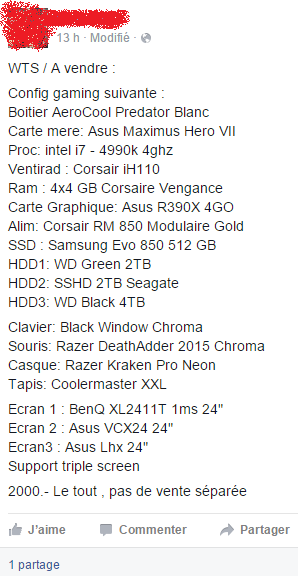 Config le setup complet